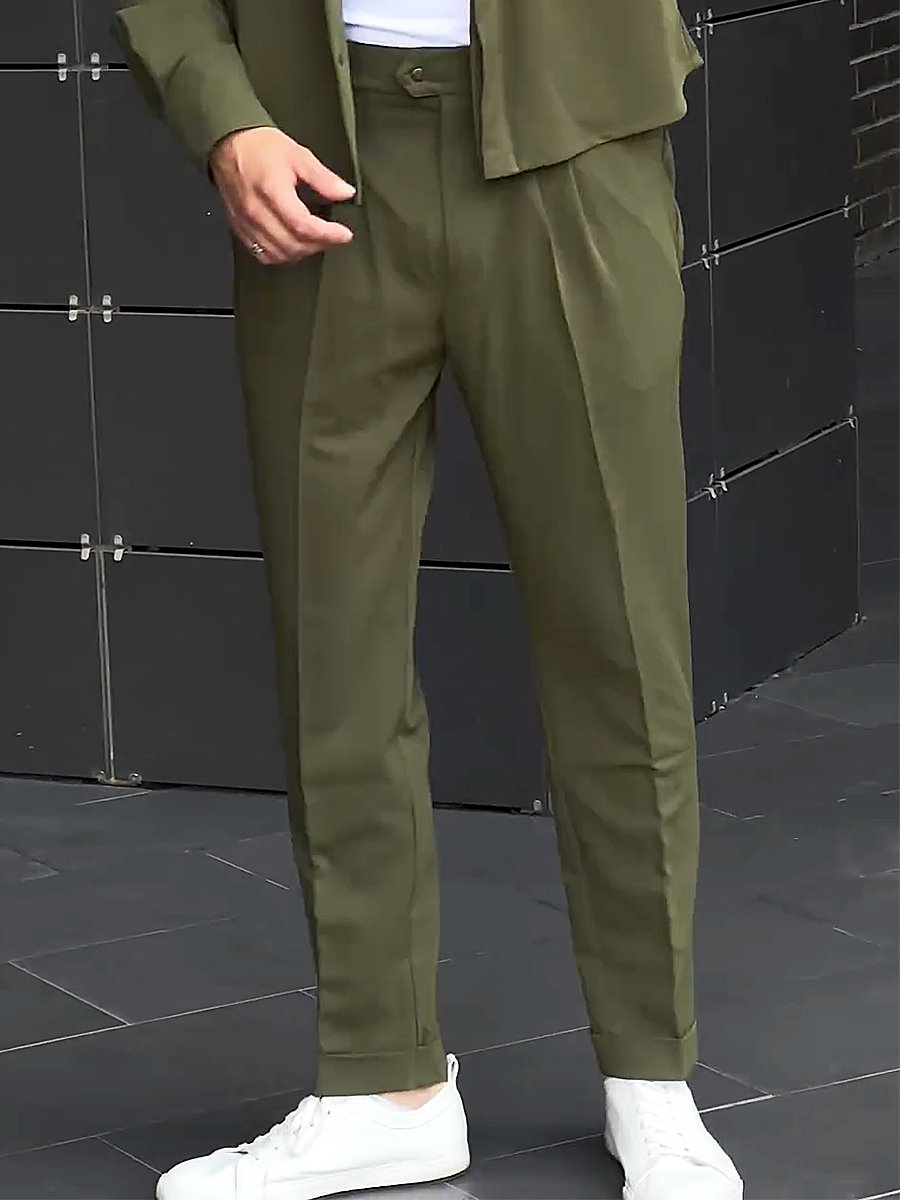 Men's Cotton Lightweight Workwear Two-Piece Set