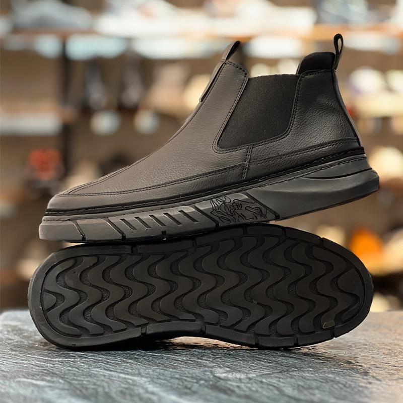 Men's Leather Sport Chelsea Boots