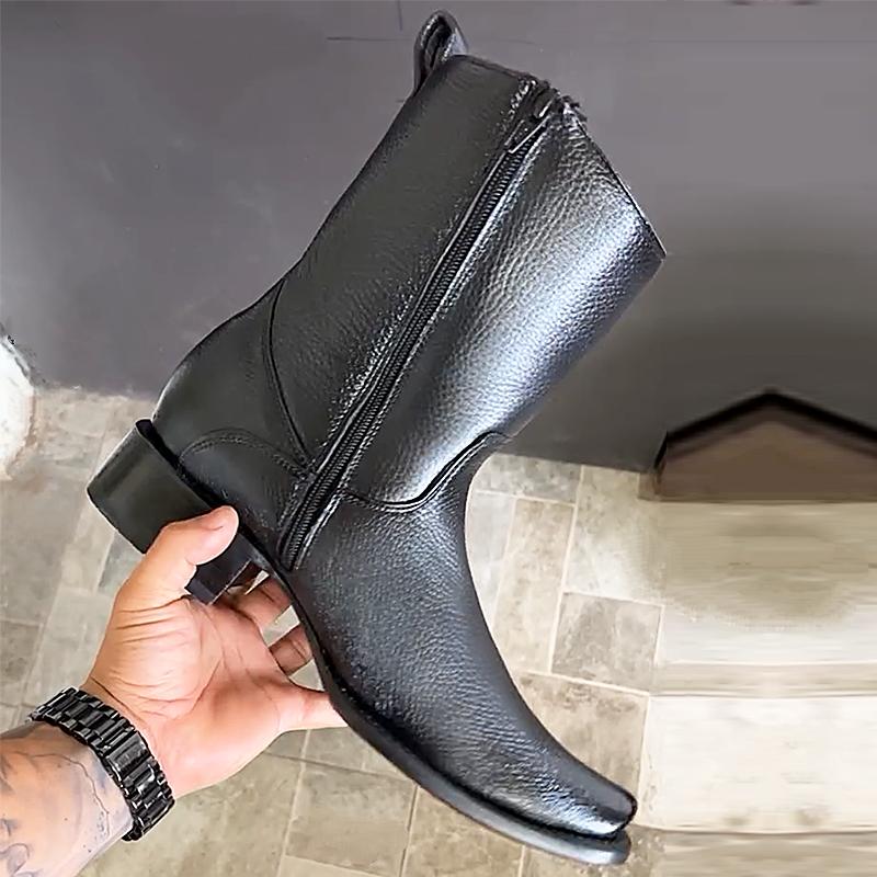 Men's Leather Western Boots