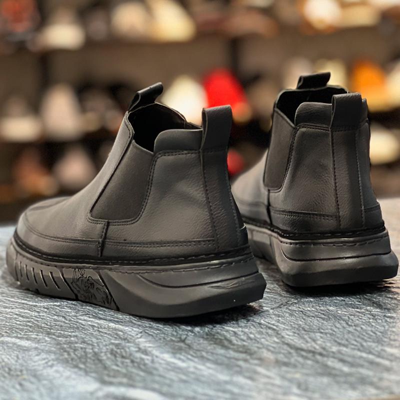 Men's Leather Sport Chelsea Boots