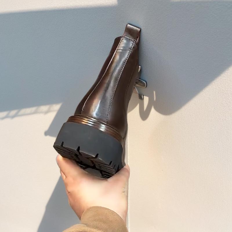 Men's Suede Patchwork Vintage Martin Boots