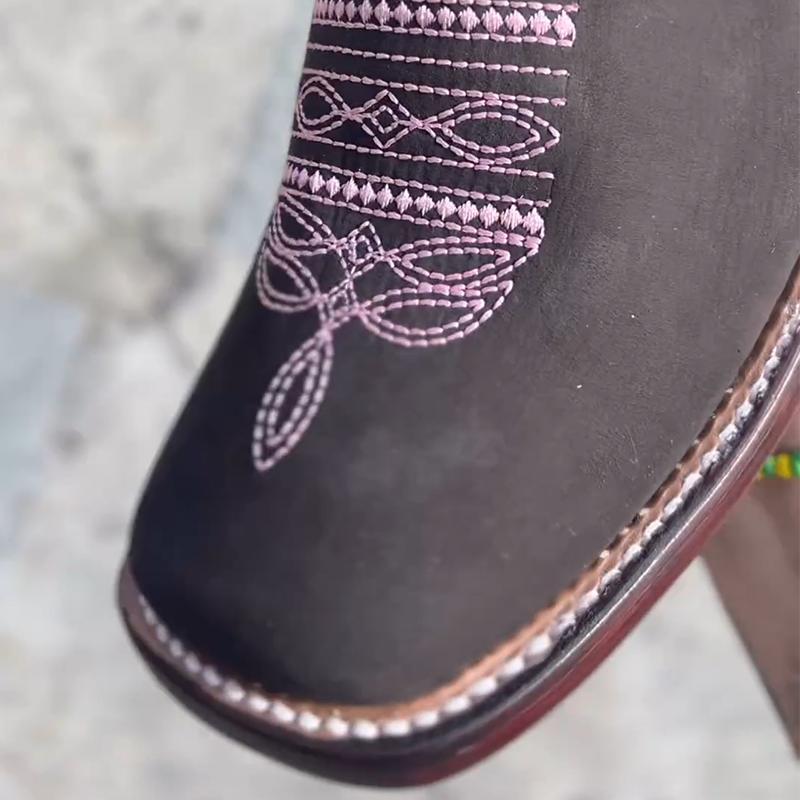 Suede Flat Heel Round Toe Women's Martin Boots